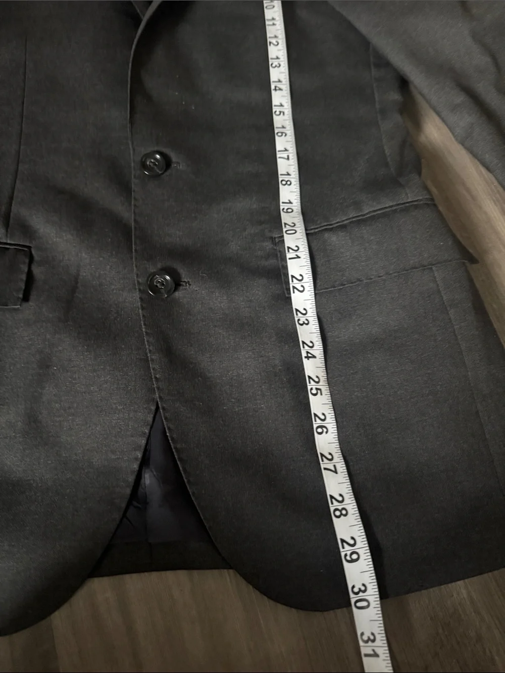 J.Crew Ludlow Loro Piana Super 120's Wool Gray Sport Coat Blazer Jacket Mens 36R